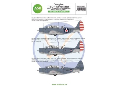 Douglas TBD-1 Devastator part 2 - Kwajalein and Wake Island Attack, February 1942 