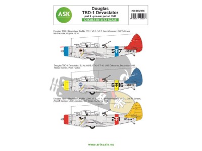 Douglas TBD-1 Devastator part 4 - pre-war period 1940 
