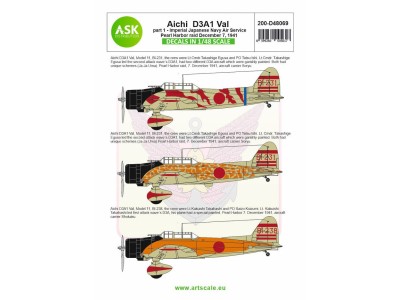 Aichi D3A1 Val part 1 - Pearl harbor raid, 7. December 1941 