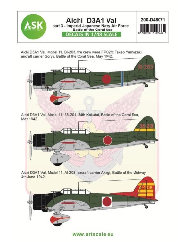 Aichi D3A1 Val part 3 - Imperial Japanese Navy Air Force, Battle of the Coral Sea 