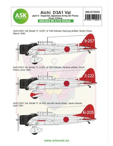 Aichi D3A1 Val part 4 - Imperial Japanese Army Air Force over China 