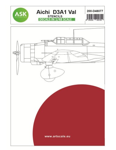 Aichi D3A1 Val - Stencils 