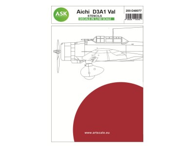 Aichi D3A1 Val - Stencils 