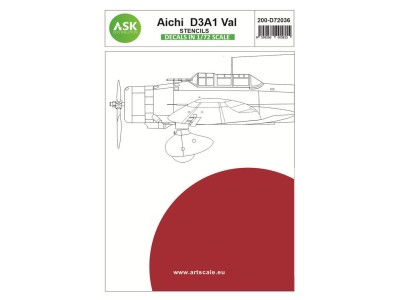 Aichi D3A1 Val - Stencils 