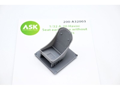 A-20 Havoc - Seat early type 3D print without seat belts 