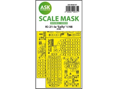 Ki-21-Ia Sally double-sided express fit mask for ICM 