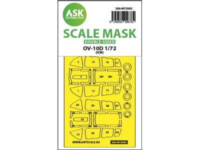 OV-10D Bronco double-sided express fit mask for ICM 