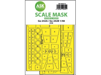 Gotha Go 242A / Go 242B double-sided express fit mask for ICM 