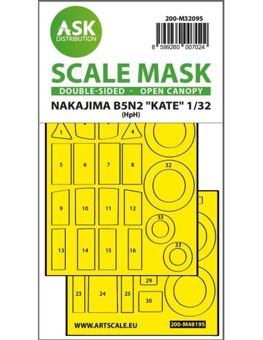 B5N2 Kate open canopy - double-sided express mask for Infinity 