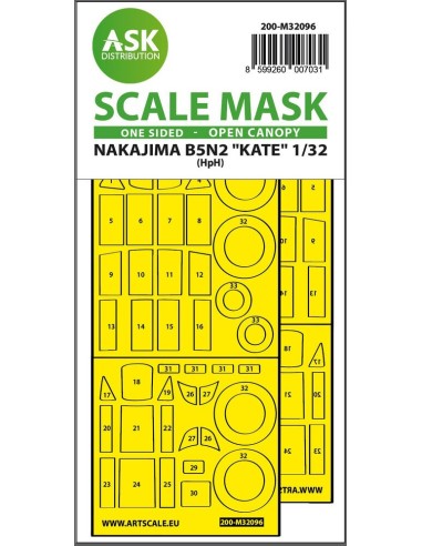 B5N2 Kate open canopy - one-sided express mask for Infinity 