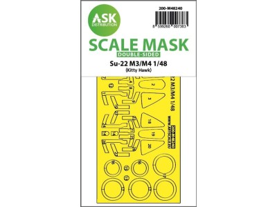 Su-35  Flanker-E one-sided express fit mask for Kitty Hawk 