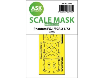 Phantom FG.1/FGR.2 one-sided fit express mask for Airfix 