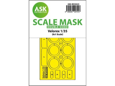 Velorex double-sided express fit mask for Art Scale 