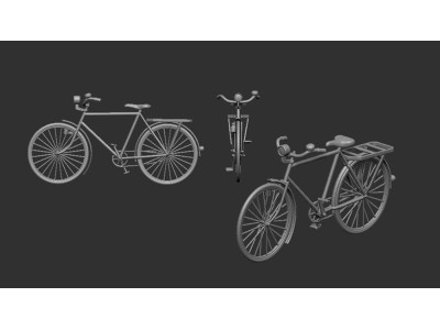 Bicycle classic - 3D print 