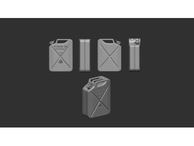 Jerry can 20 litre, German army WWII - Wehrmacht WWII 
