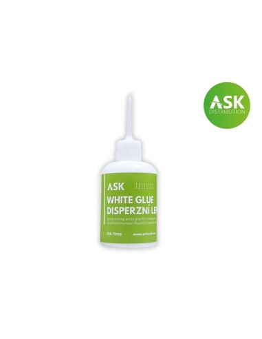 ASK White GLue (100g) Quick setting white glue for modellers 