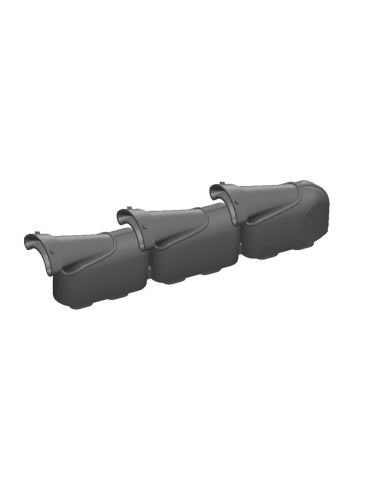 Hurricane Mk.I  Exhausts Fishtail type 3Dprint for Arma Hobby 