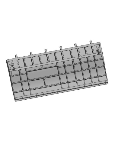 B-17 Bomb Bay Doors - 3D print detail set for HK Models 