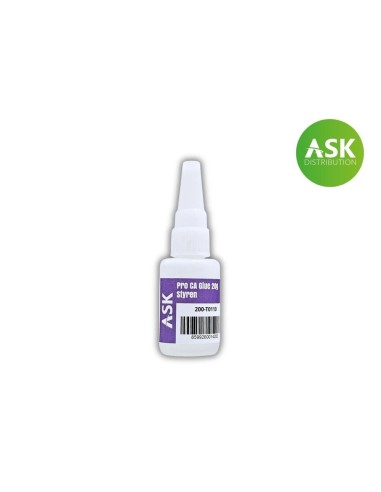 ASK Pro CA Glue Styren 20g 