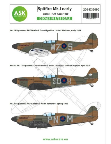 Spitfire Mk.I early part 2 - RAF aces 1938 / 1939 