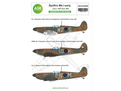 Spitfire Mk.I early part 2 - RAF aces 1938 / 1939 