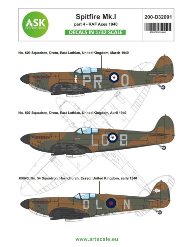 Spitfire Mk.I early part 4 - RAF Aces 1940 