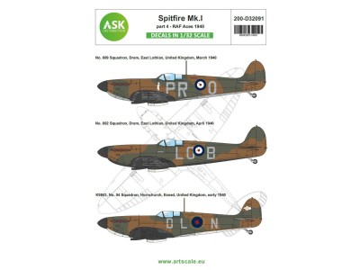 Spitfire Mk.I early part 4 - RAF Aces 1940 