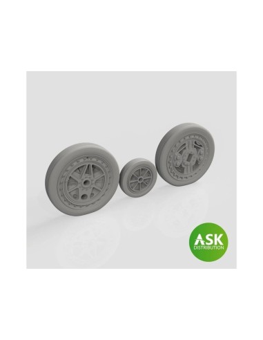 F-84F Wheels for Special Hobby 