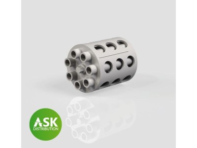 A-10C rotary gun flash suppressor 3D print 