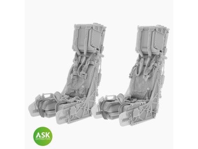 SJU-17 Ejection Seats for F/A-18F and EA-18G Growler - 2 pcs with seat belts for MENG 