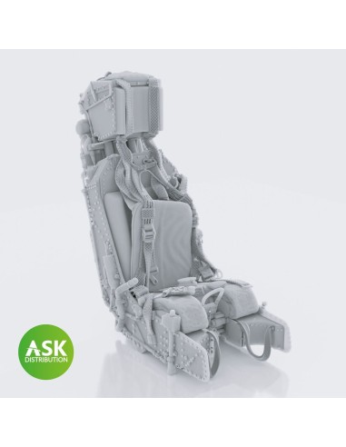 M.B.Type 9B Mk.3 Ejection Seat - with seat belts ASK 3D for Jaguar GR.1/GR.1A – Airfix 