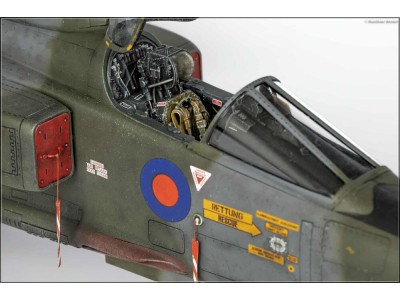 M.B.Type 9B Mk.3 Ejection Seat - with seat belts ASK 3D for Jaguar GR.1/GR.1A – Airfix 