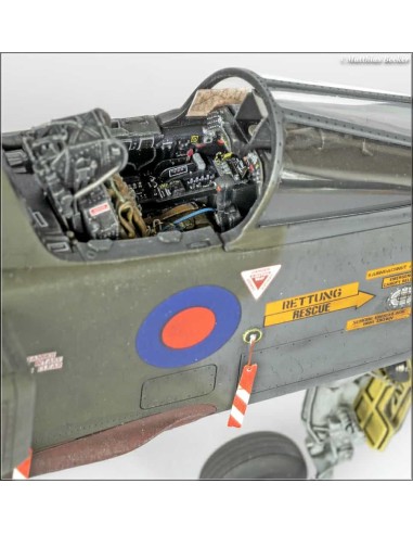 M.B.Type 9B Mk.3 Ejection Seat - with seat belts ASK 3D for Jaguar GR.1/GR.1A – Airfix 