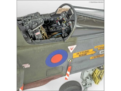 M.B.Type 9B Mk.3 Ejection Seat - with seat belts ASK 3D for Jaguar GR.1/GR.1A – Airfix 