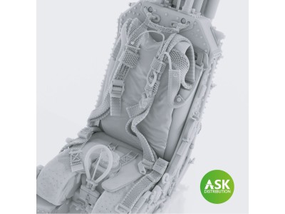 M.B.Type 9B Mk.2 Ejection Seat - with seat belts ASK 3D for Jaguar GR.1/GR.1A – Airfix 