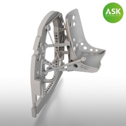 A6M Bulkhead with Seat in TOP position - 3D for Tamiya 