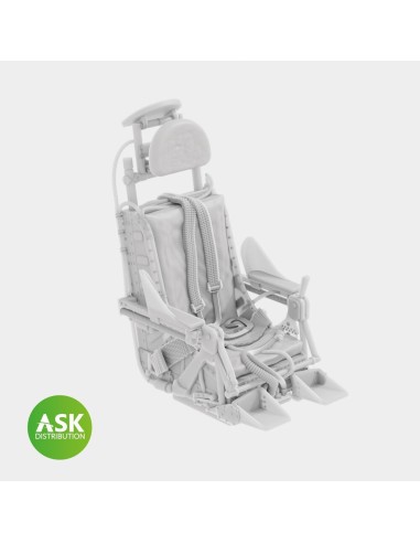 F-84F Thunderstreak ejection seat with seat belts 