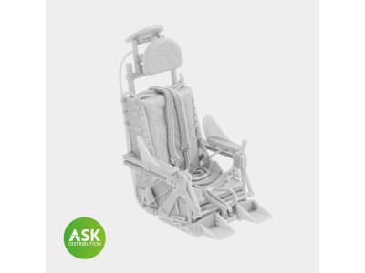 F-84F Thunderstreak ejection seat with seat belts 