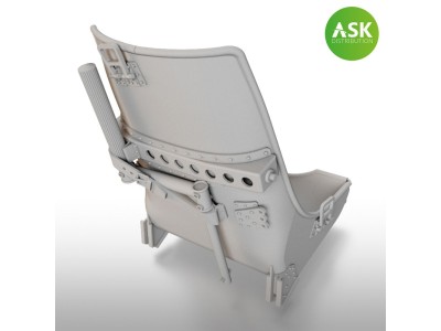 A5M Claude Seat with starting handle - 3D print 