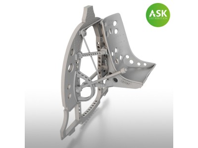 A6M Bulkhead with Seat in TOP position - ASK 3D Print for Eduard 