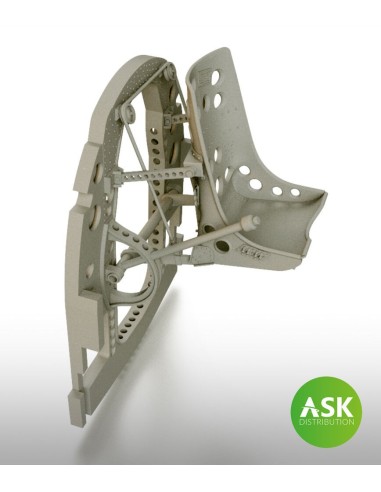 A6M Bulkhead with Seat in TOP position - ASK 3D Print for Eduard 