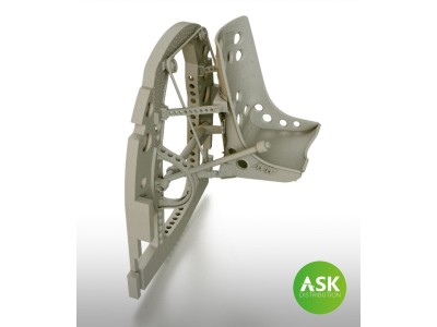 A6M Bulkhead with Seat in TOP position - ASK 3D Print for Eduard 