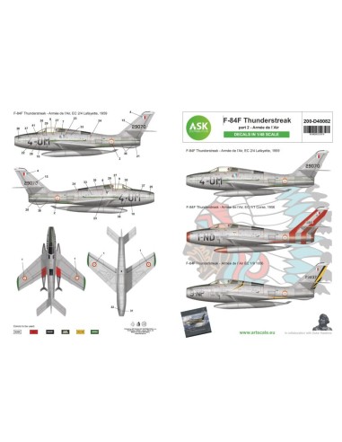 F-84F Thunderstreak part 2 - Armée de l´Air 
