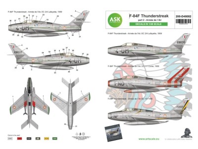 F-84F Thunderstreak part 2 - Armée de l´Air 