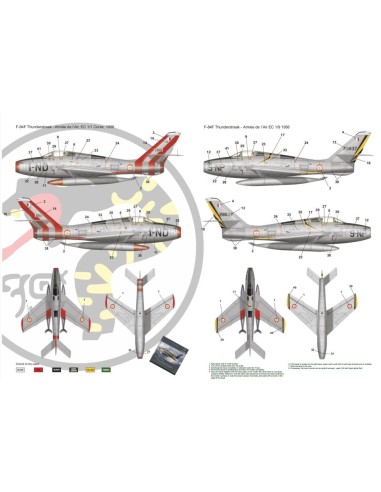 F-84F Thunderstreak part 2 - Armée de l´Air 