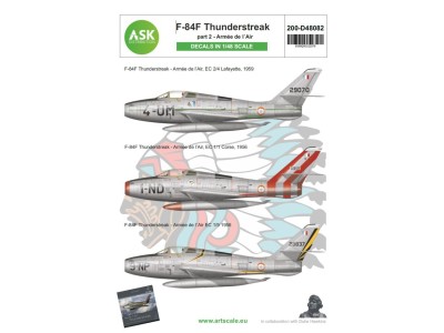 F-84F Thunderstreak part 2 - Armée de l´Air 