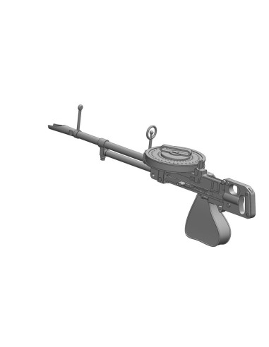 Wickers K machine gun GB WWII 