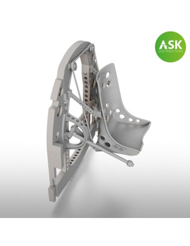 A6M Bulkhead with Seat in BOTTOM position - 3D for Tamiya 