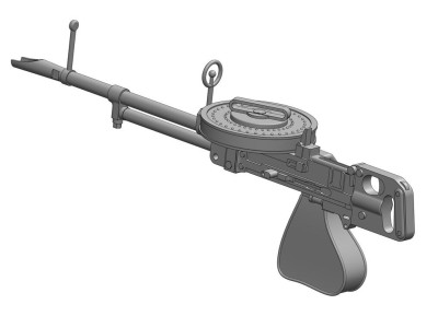 Wickers K gun WWII GB 