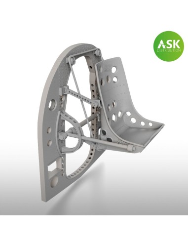 A6M Bulkhead with Seat in MIDDLE position - ASK 3D Print for Tamiya 